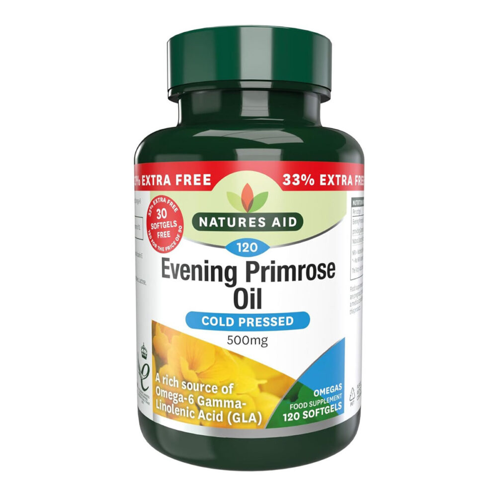 Natures Aid Evening Primrose Oil