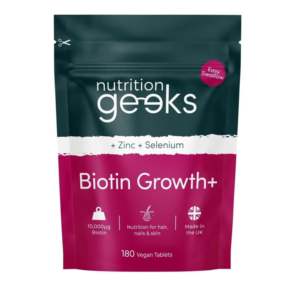 Nutrition Geeks Biotin Growth+