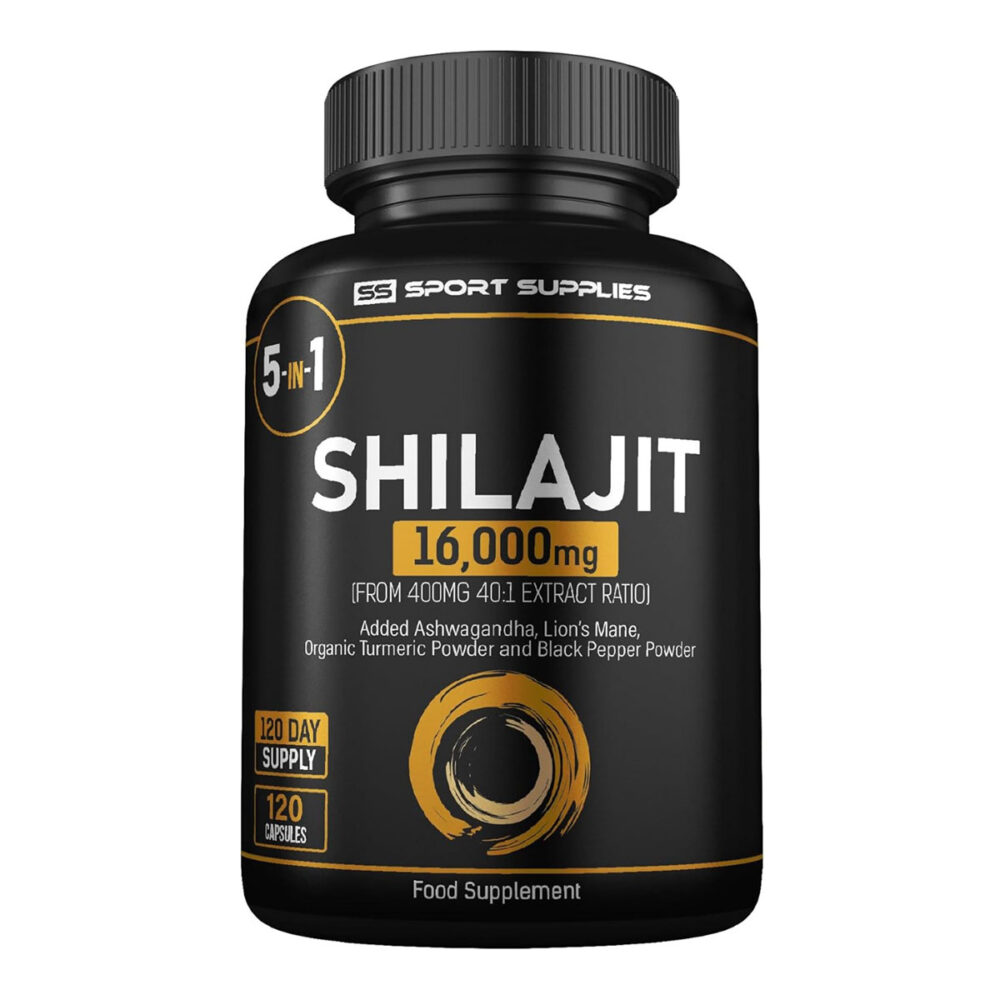 Shilajit with Ashwagandha & Lion’s Mane